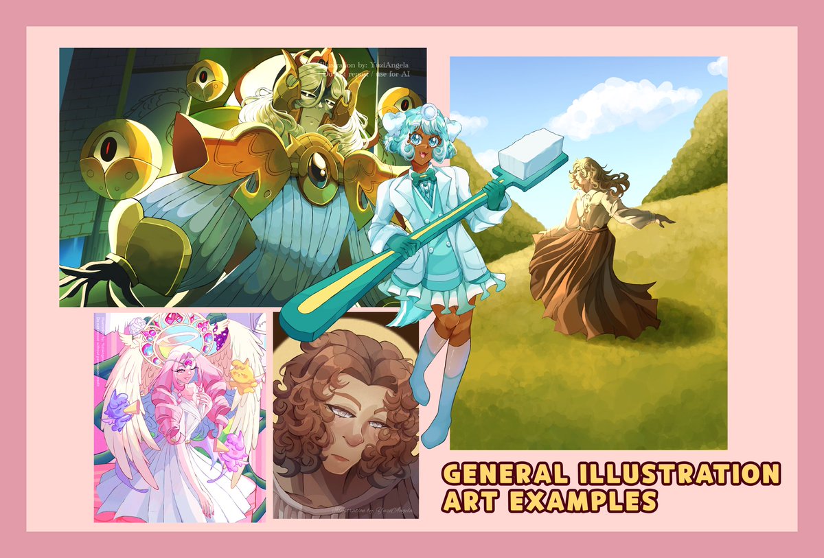 yuzi_angela's tweet image. ART COMMISSIONS (RE)OPENED 🙏
(Detailed Comms Sheets + Additional Services for Cookie Run Comms are in the thread 🧵)

Currently accepting commissions again for Cookie Run art or just in general art! Art examples seen here 🙏
#cookierun #cookierunkingdom #commsopen #crkart