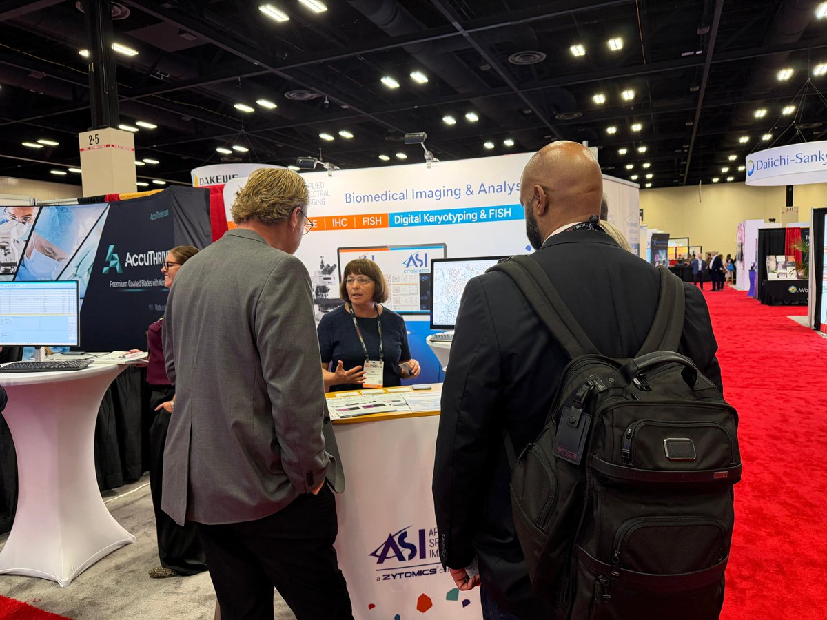 Great connecting at #USCAP!
We shared new studies showing:
99% correlation for FISH review in IMS
Strong agreement for combined H&amp;E + IF digital workflows
Advancing integrated digital pathology.

Access the posters online - lnkd.in/dqcXUb8H

#USCAP #Pathology #FISH