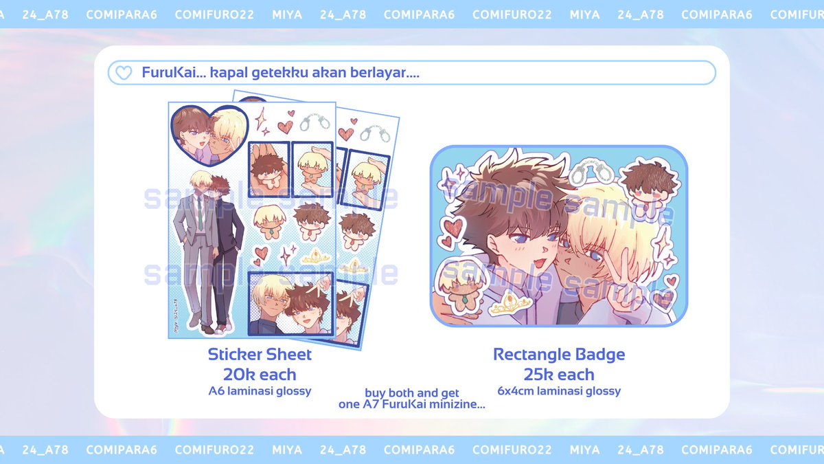 miya. PO Batch 2 ComiPara6 & CF22 📌 tweet media