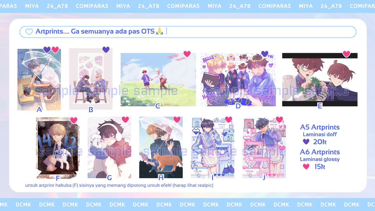 miya. PO Batch 2 ComiPara6 & CF22 📌 tweet media