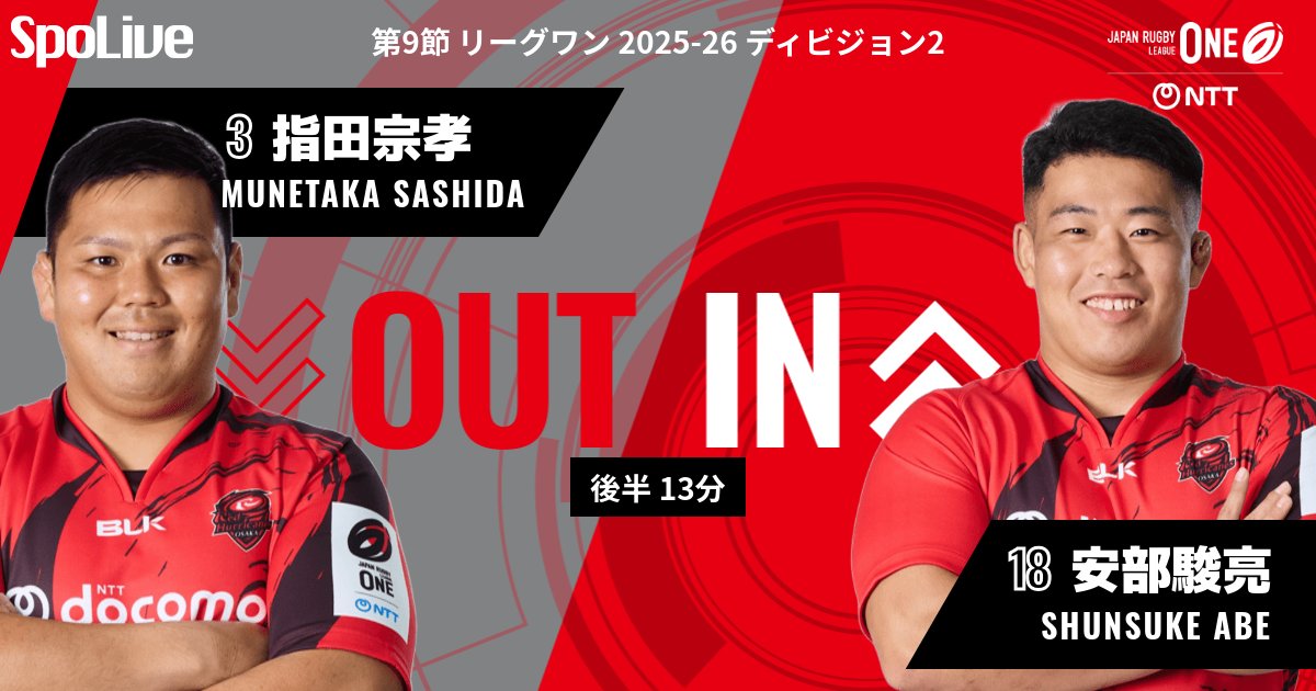 レッドハリケーンズ大阪 tweet media