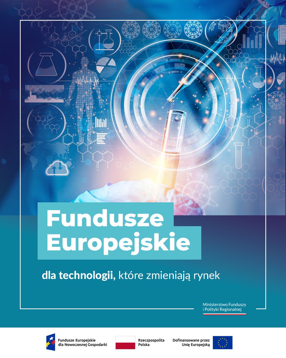 MFIPR_GOV_PL's tweet image. 🔬 Nowa szansa dla firm biotechnologicznych

🏁 26 marca #PARP# ogłosił konkurs w ramach Funduszu Wsparcia Technologii Krytycznych w programie #FunduszeEuropejskie #dlaNowoczesnejGospodarki #FENG dla sektora BIOTECH – ścieżka innowacyjność.

🧬Masz projekt, który wprowadza