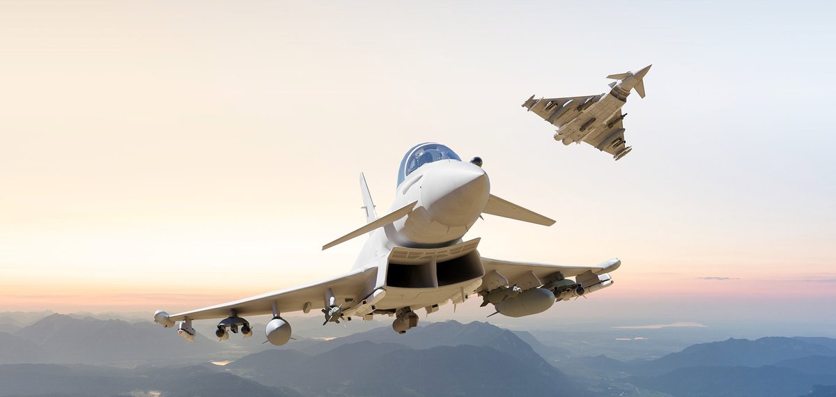 AeroSociety's tweet image. New content on Aerosociety! 'Eurofighter Typhoon – defending Europe’s skies' #defence #NATO ow.ly/vyG150YzAOv