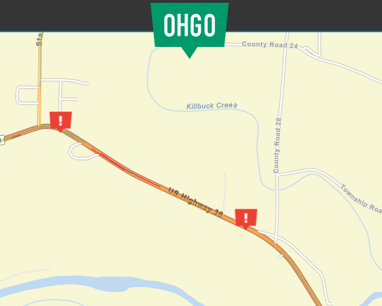 ODOT_EastCenOH's tweet photo. Coshocton County: US-36 is CLOSED in BOTH DIRECTIONS from Township Rd 1152 to CR-28 (MM: 12.8), due to crash. Use alternate routes and check https://t.co/G60UBoIrUW for real-time traffic updates.
🚨 Remember: #MoveOverSlowDown — it's the law. https://t.co/7uySdj7NuP