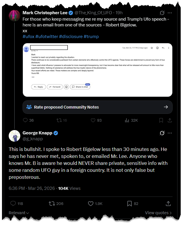 John Greenewald, Jr. tweet media