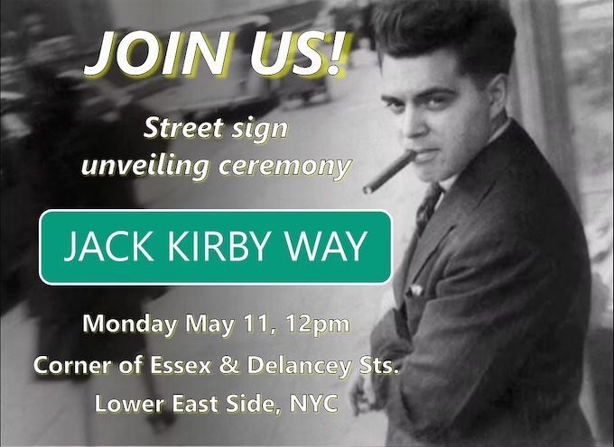 SupermanHomepge's tweet image. A Block of Essex Street in #Manhattan Is Becoming #JackKirby Way: buff.ly/iVjQFCu