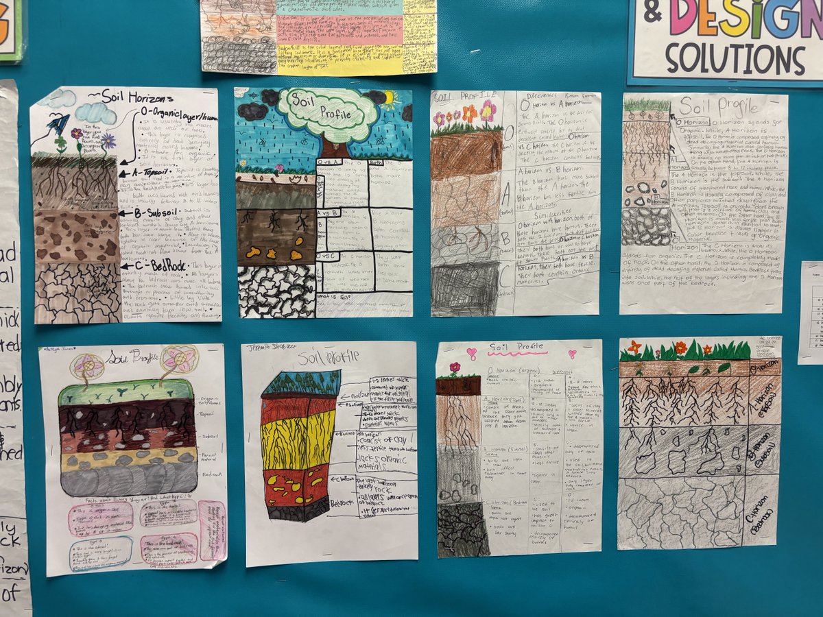 bodnerK2's tweet image. Student engagement &amp;amp; excitement was off the charts in Ms G’s 6th grade science class at Cooper Middle School. Students were able to describe the soil horizons in their edible lab. ⁦@CCSDTitleONE⁩ ⁦@coopercougars1⁩ #handsonlearning