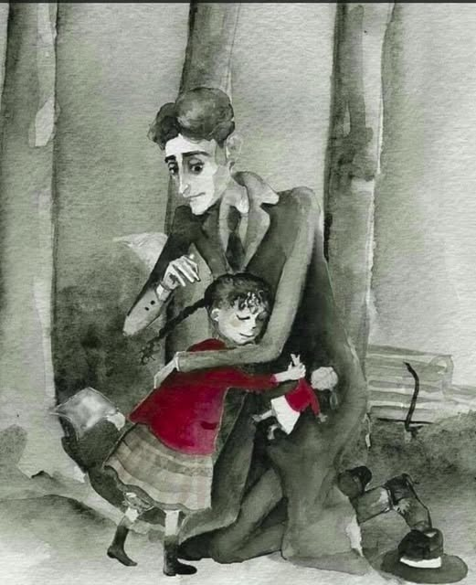 Papa Woof und Krampus und Bleaken tweet media