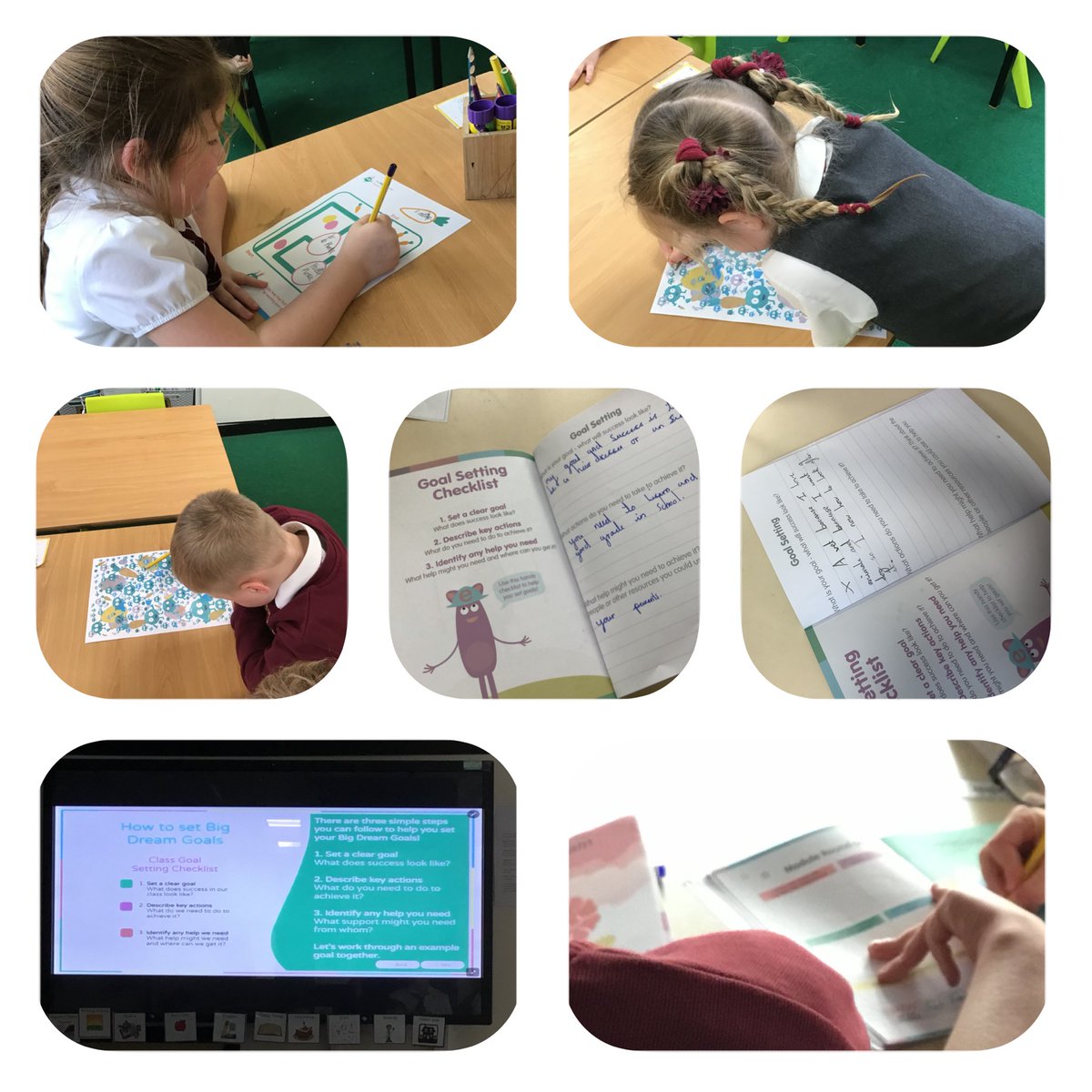 Easter fun + big dreams this week for my happy mind exploring the relate module🐣 St Mary class have been setting goals, while St Elizabeth &amp; St Catherine classes explored how to achieve their ambitions. So proud of their positive mindsets! ✨