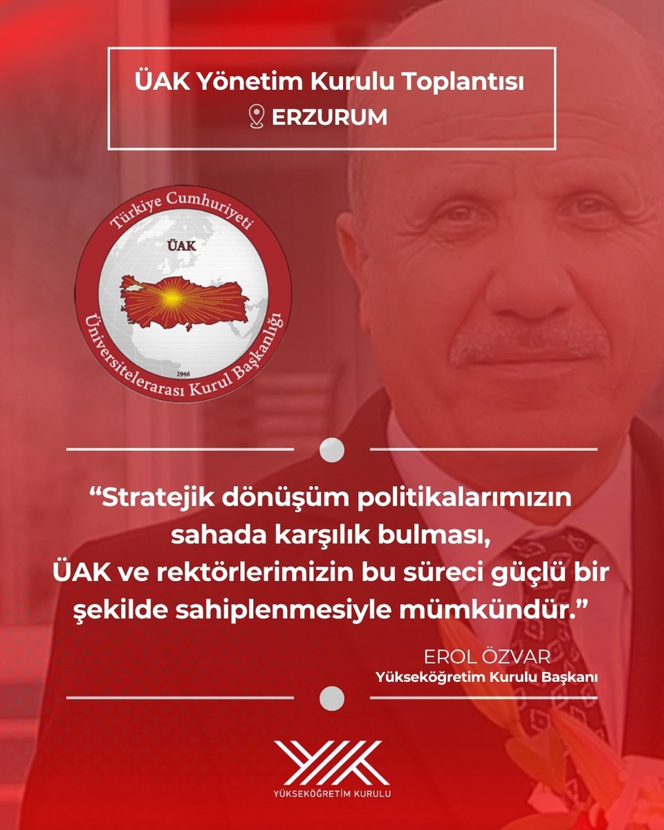 Yükseköğretim Kurulu (YÖK) tweet media