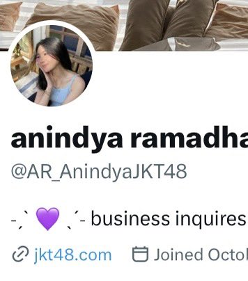 anindya ramadhani tweet media