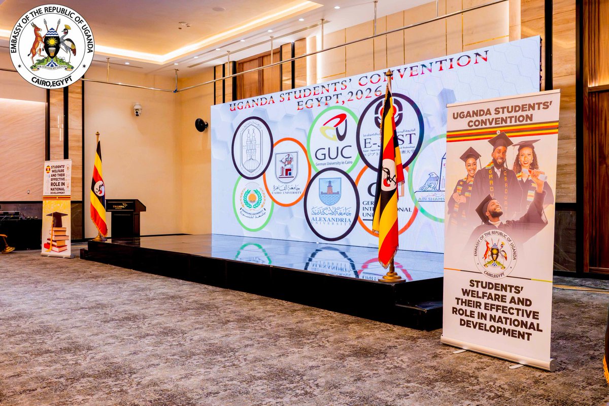 Uganda Embassy, Cairo tweet media