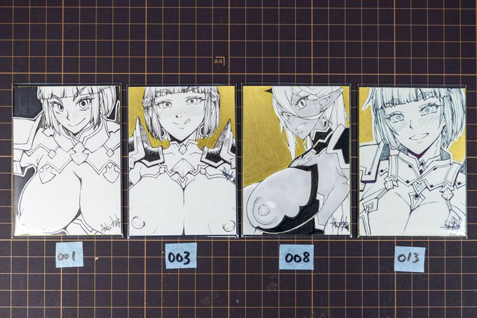 BOOTH販売分のATC完売いたしました!
即完ありがとうございました!😂
オークションは明日終了分が3枚と来週出品が3枚あります!今回描いた13枚はそれで全部です。
と言う事で、そちらもお見逃しなくー!!!!よろしくどうぞー!!!! 