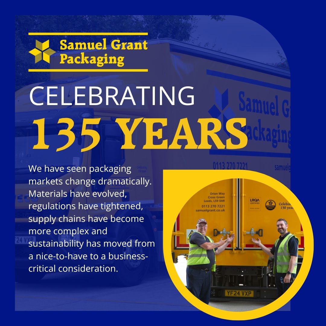 grantspackaging's tweet photo. 135 years in business. A lot has changed since 1891. Some things haven't.

Practical mindset. Honest advice. Strong relationships. Yorkshire born and bred. 🌿

Thank you to everyone who has been part of the story. https://t.co/1BlIT4QAJn