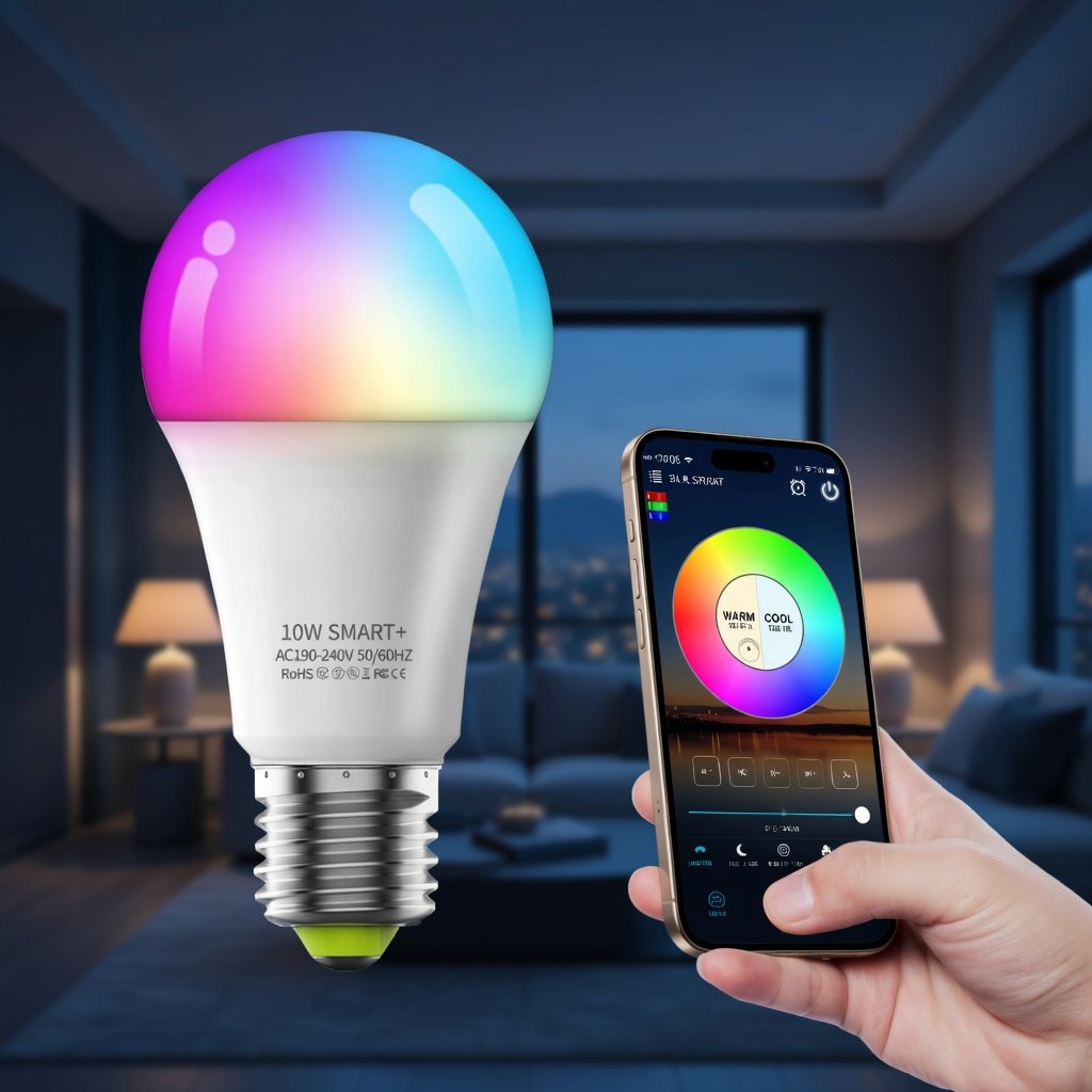 PrimeCartHaven's tweet image. Why settle for static light?
Upgrade your space with 16M+ colors 🌈, music sync 🎵, and full voice &amp;amp; app control 📱.
Designed for convenience with an easy E27 fit where technology meets atmosphere.
#RGBLighting
#SmartHome
#TechGadgets
#RoomDecor
#PrimeCartHaven