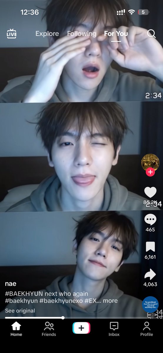 honestly. you can make collages like this just by taking a few screenshots from baekhyun’s free lives. the images are even better, more alive, REAL. so why… AI?? WHY AI