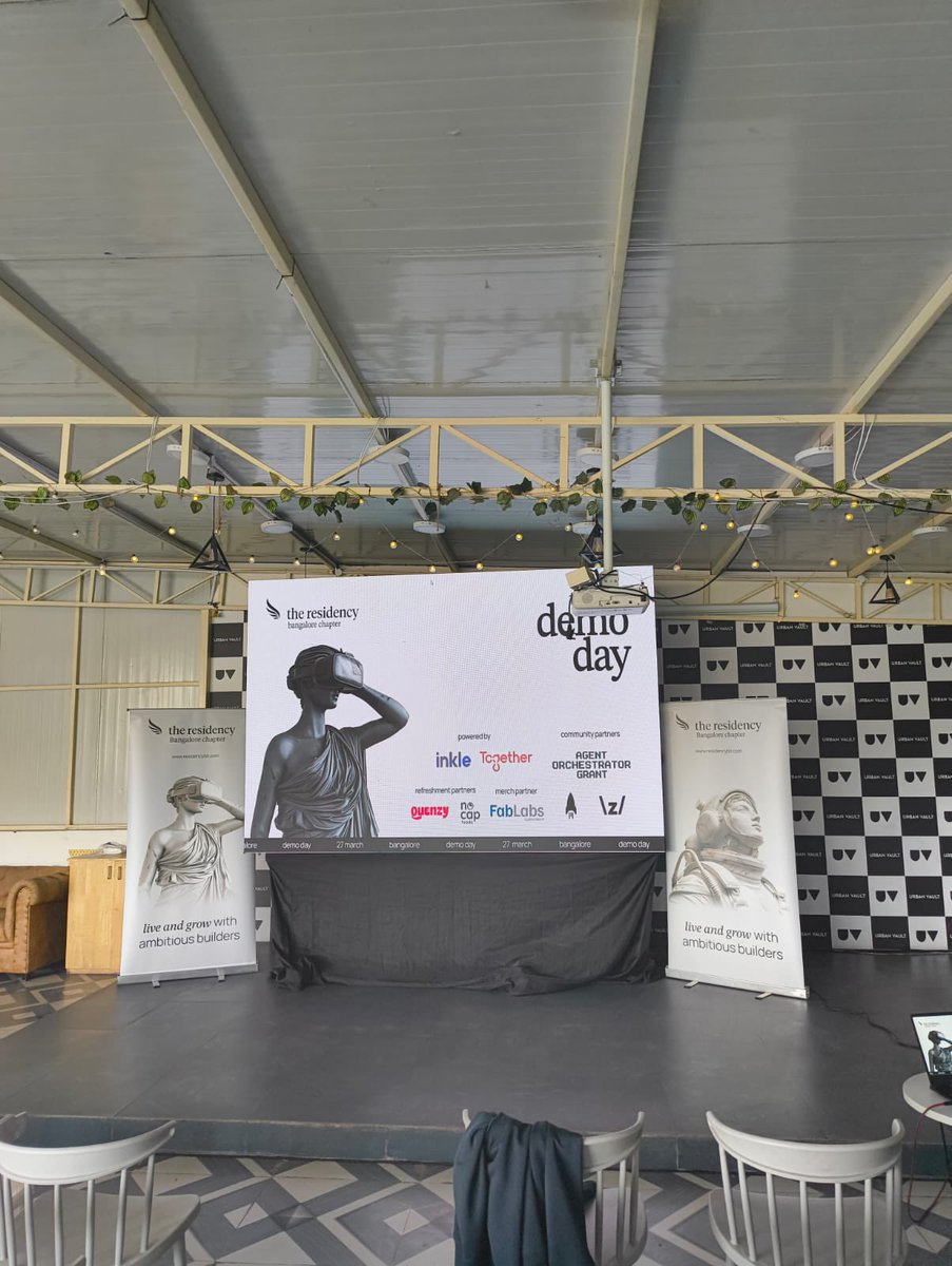 The final demo day starts in the next 30 mins , Pull up 
<a href="/residencyBLR/">The Residency - Bangalore House</a> <a href="/theresidency/">the residency</a>