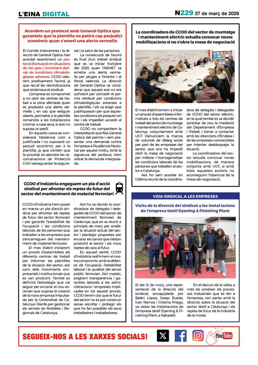 CCOO Indústria Catalunya tweet media