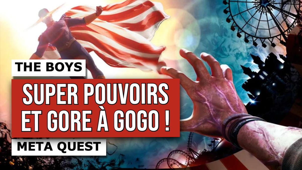 Herbi_VR's tweet image. The Boys VR est disponible sur #SteamVR et #MetaQuest depuis le 26 mars (plus tard sur #PSVR2) Même si le jeu manque un peu d'optimisation sur Quest je le trouve plutôt sympa à jouer👍 Super-pouvoirs et gore à gogo 🔥

youtu.be/_gYlCVmqlug?si… 👀