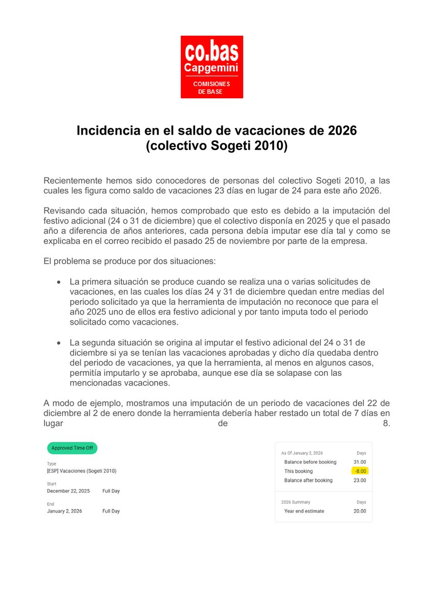 Sección Sindical Co.bas Capgemini tweet media