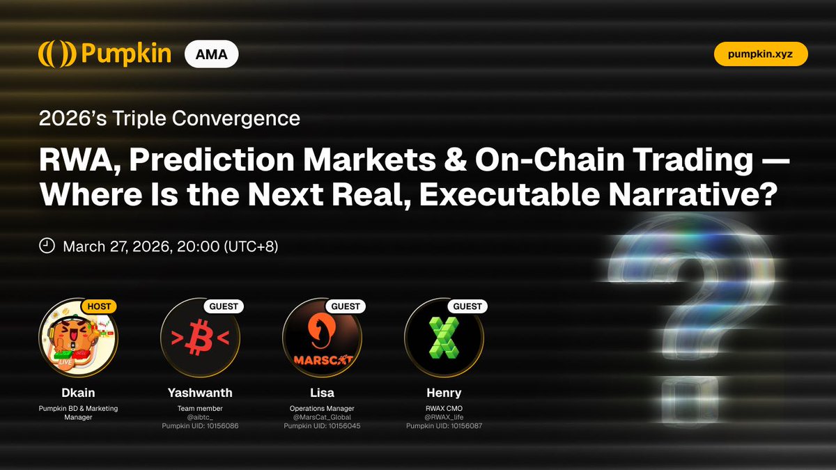 Pumpkin | Live trading tweet media