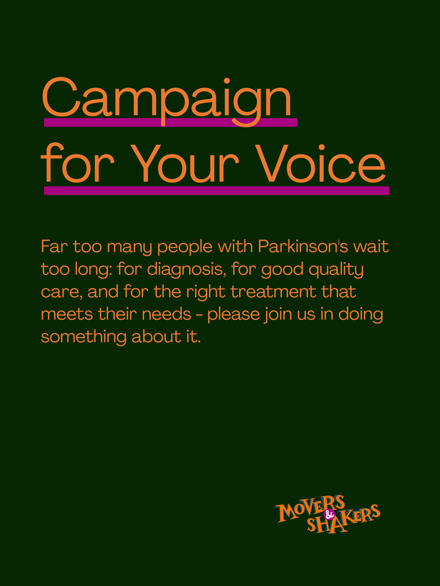 Movers & Shakers: a podcast about Parkinson's tweet media