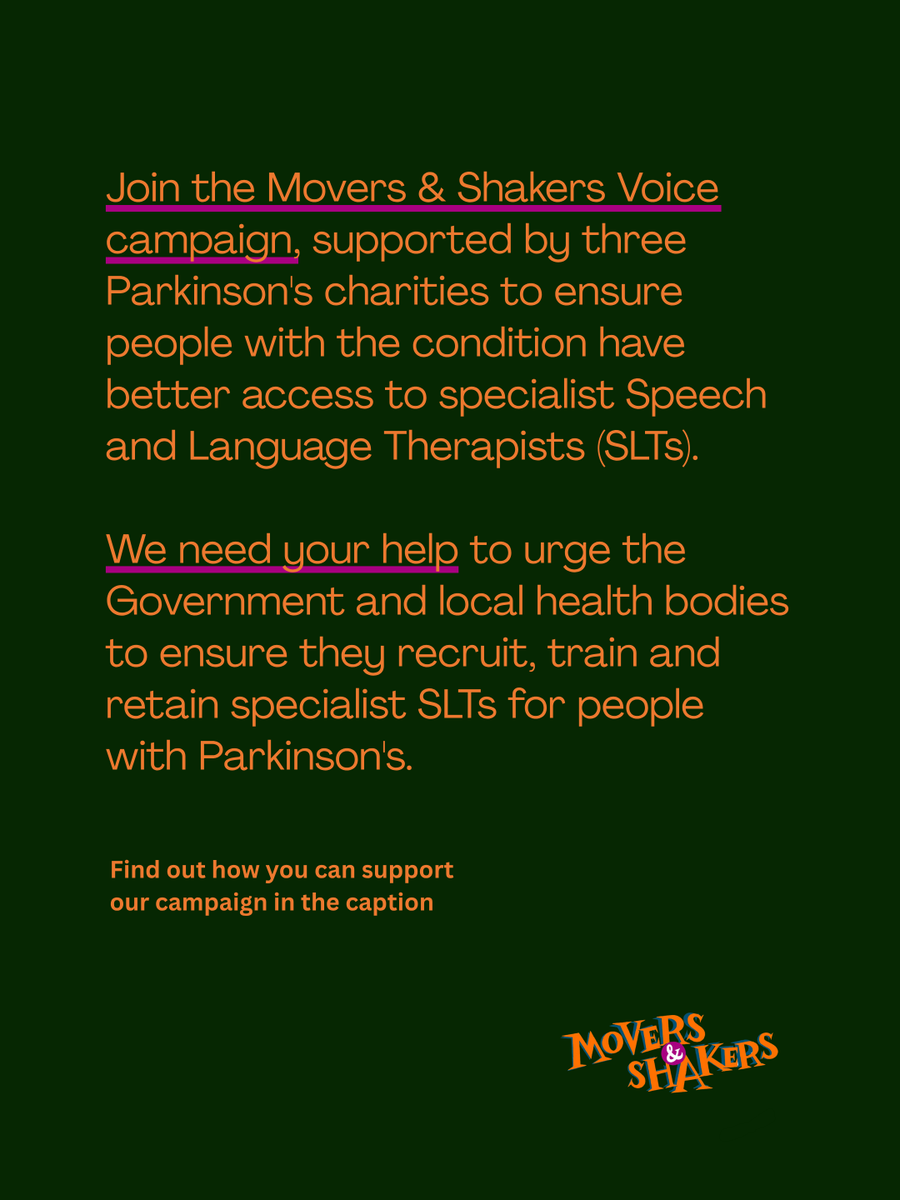 Movers & Shakers: a podcast about Parkinson's tweet media