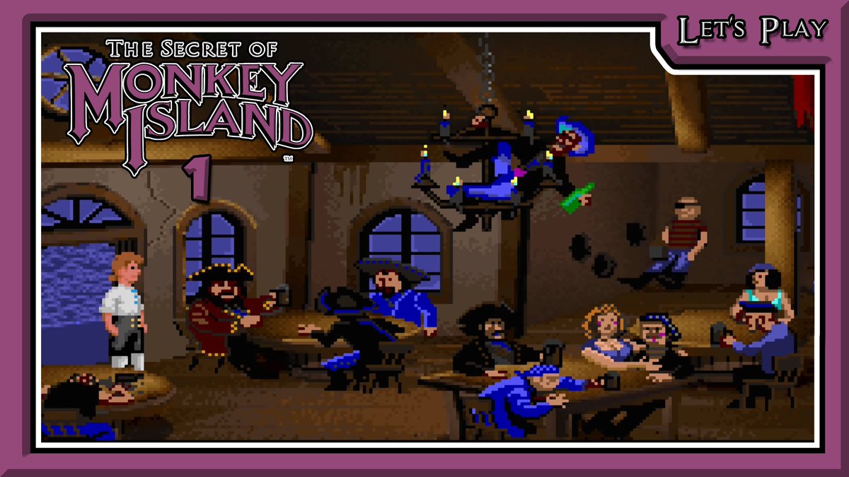 Z3ntusBl4ck's tweet photo. #TheSecretOfMonkeyIsland #1🐒 SCUMM-BAR🍻 | Let's Play #MonkeyIsland #PointAndClick #AdventureGame #PirateGame #LucasArts #RetroGame #ScummVM #BlindGameplay
https://t.co/k9a7HNWoxy
#YouTuber #letsplay @Retweelgend @ChannelsSmall #smallyoutubercommunity #Gaming #creator https://t.co/cKqjMfLCT9