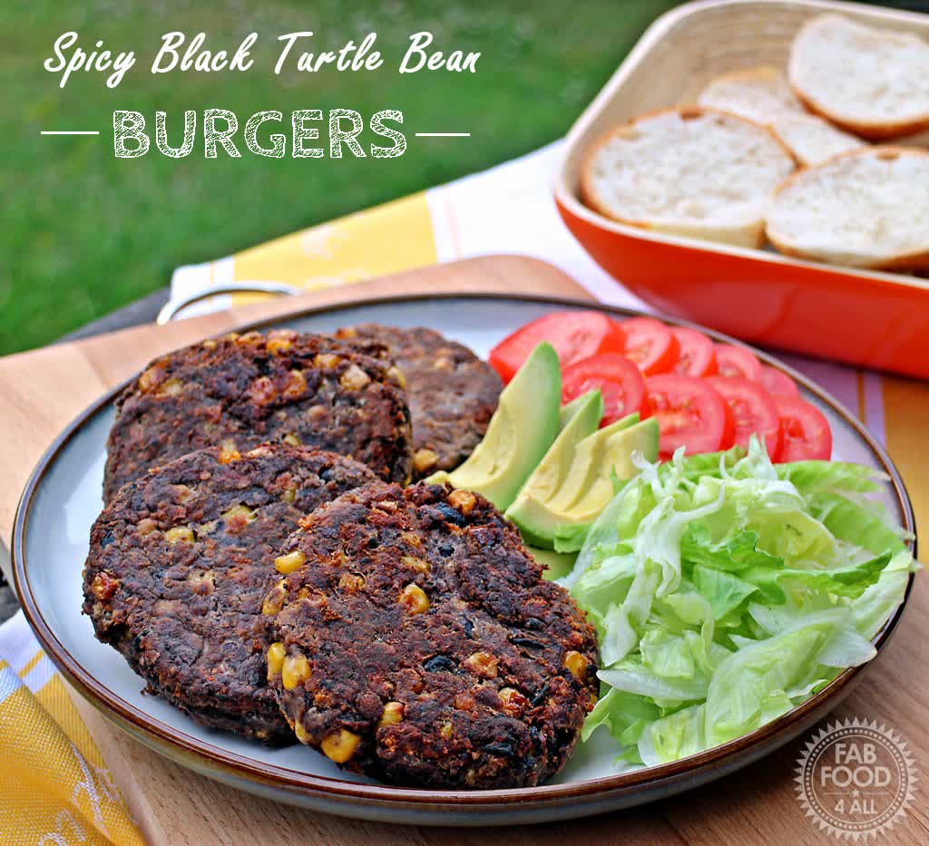 FabFood4All's tweet image. Vegetarian Spicy Black Turtle Bean Burgers with added sweetcorn, Cheddar cheese, sriracha, and coriander etc, are so delicious, even meat eaters will love them! Treat the family today! fabfood4all.co.uk/spicy-black-tu… #veggie #vegetarian #burgers #foodies