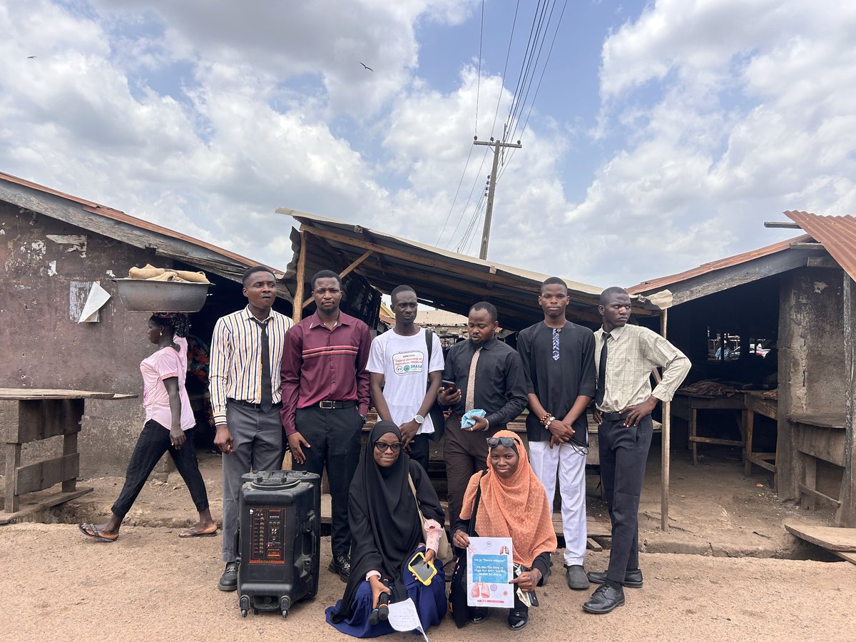 Amrclubfunaab's tweet photo. To mark World Tuberculosis Day, we visited the Lafenwa Abattoir in Abeokuta to engage with butchers on the critical role of Antimicrobial Resistance (AMR). Awareness is the first step in ensuring food safety and public health. 🩺🥩 #WorldTBDay #AMR #OneHealth https://t.co/zuDIWPL6rM