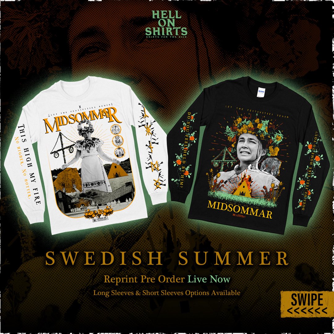 hellonshirts's tweet photo. Link in bio! Pre order live now 💐🐻 #midsommar https://t.co/C22pM559e5