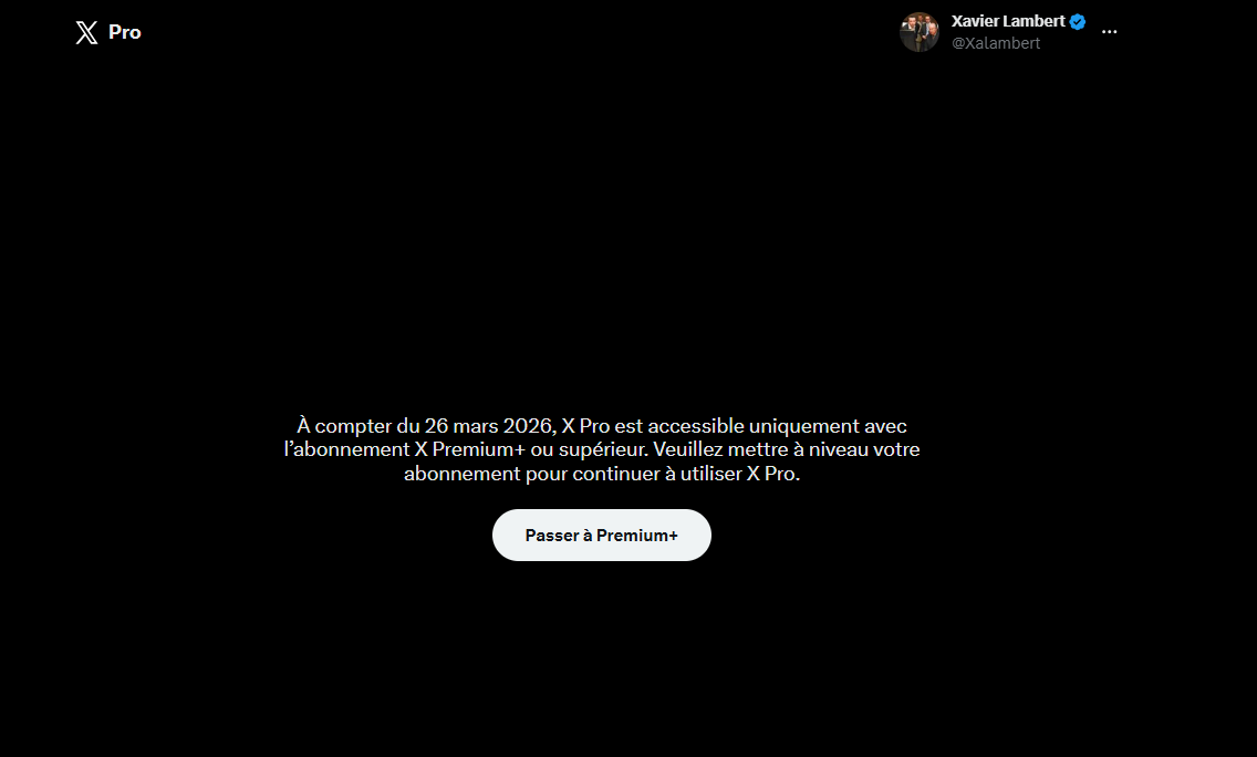 Xavier Lambert tweet media