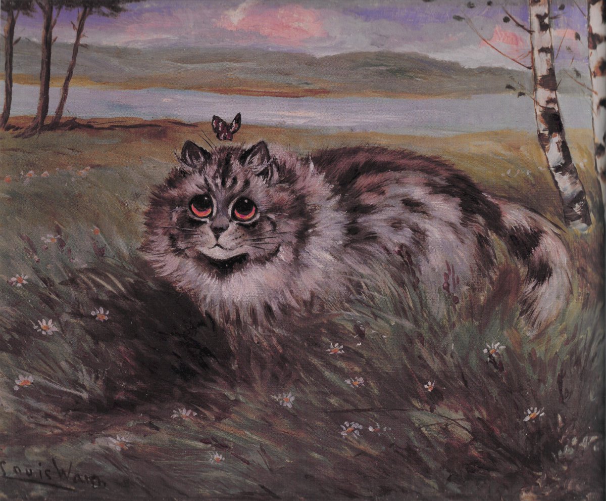 Louis Wain Bot tweet media