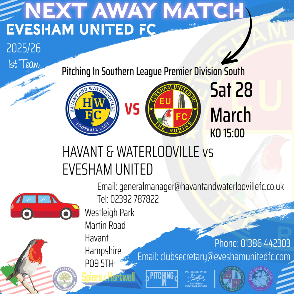 Evesham United FC tweet media