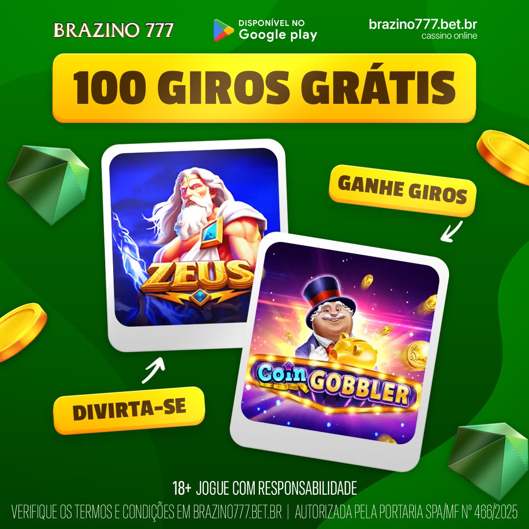 brazino777's tweet image. ⚡🟡 RELATO: DIVERSÃO GARANTIDA
👉brazino777.cx/zhn3fqi
Coloquei R$50 no Zeus…
ganhei 100 giros no Coin Gobbler
e a diversão chegou mais rápido que delivery 😂
#Slots #GirosGrátis
Termos e Condições aplicáveis.
Brazino777, o cassino online da galera, licenciado no Brasil.
18+