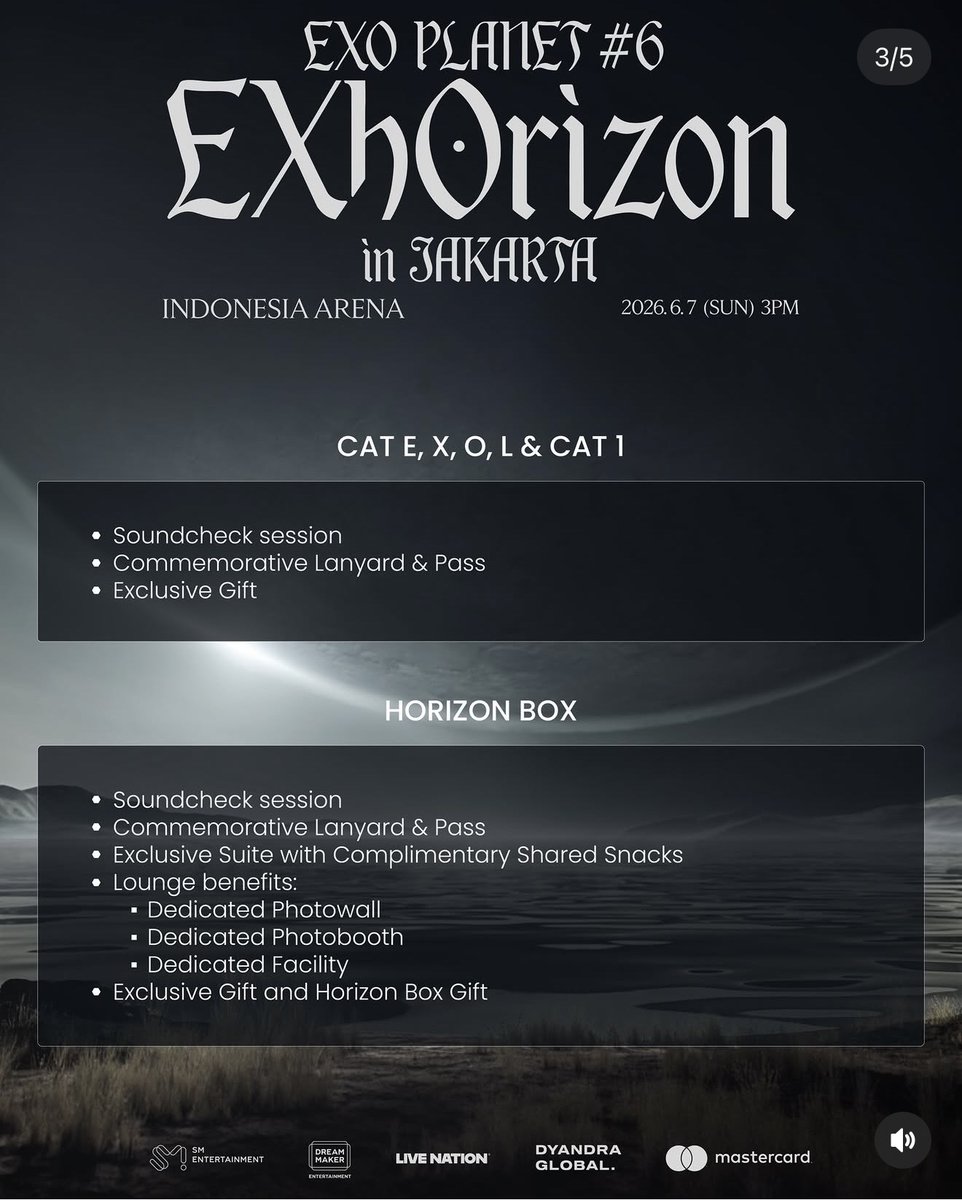 jastipxini's tweet photo. 🤍OPEN WAR JASTIP🤍
EXO PLANET #6 - EXhOrizon in Jakarta 2026

‼️ LIMITED SLOTS ‼️
☑️TRUSTED
☑️ diurus sampai fisik

💰Fee : 300rb/tix
💰Book slot : 50rb/tix

❌ NO HIT AND RUN ❌

➡️ T&amp;C || FORM : https://t.co/ChtMkql2l8
#EXO #EXOPLANET_EXhOrizon #EXOPLANET6inJakarta #konserkpop https://t.co/jAufVhzi95