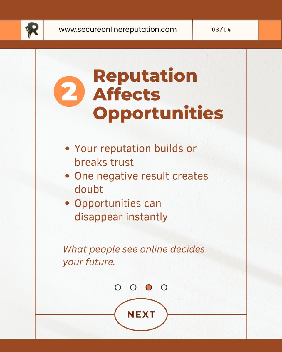 Secure Online Reputation tweet media