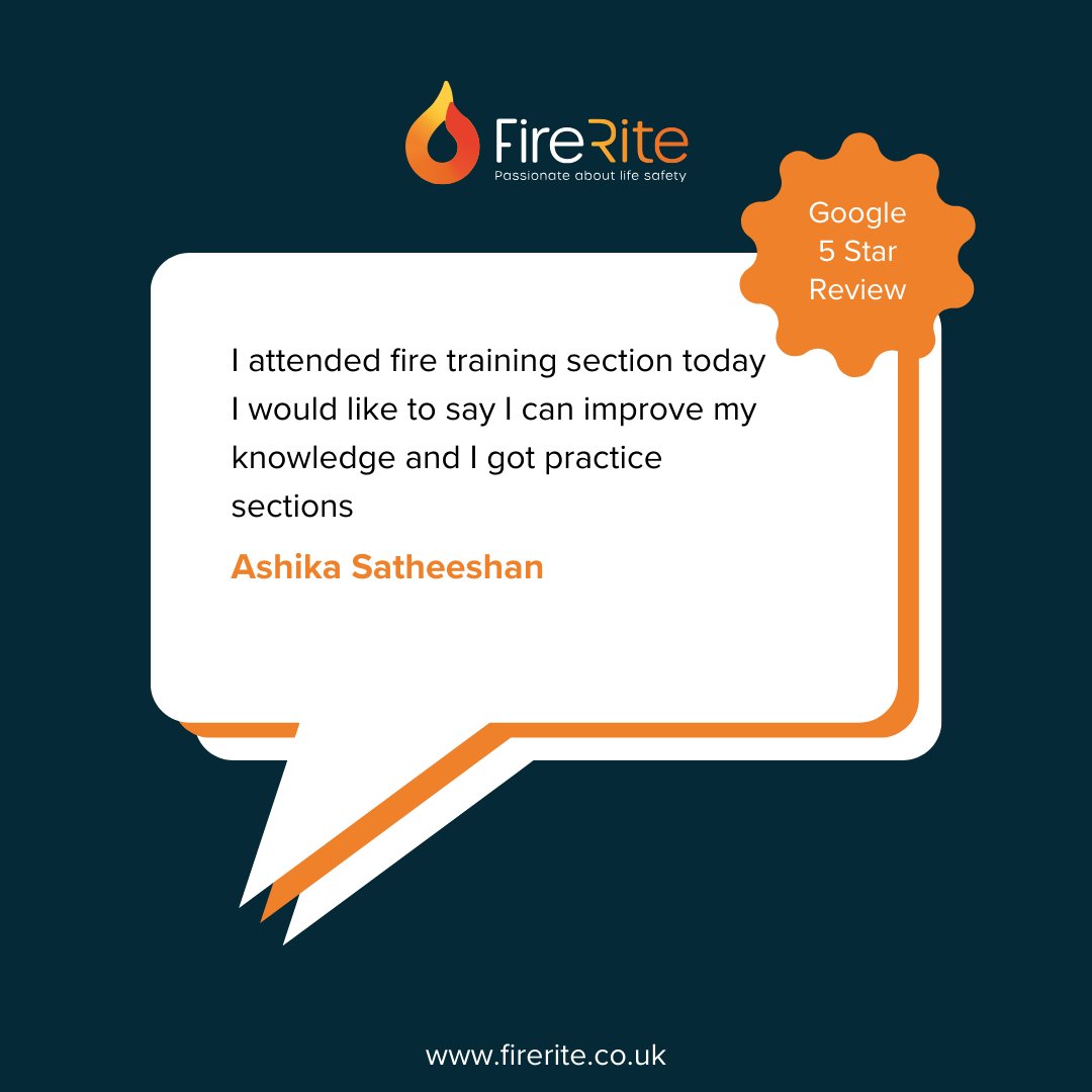 FireRiteUK's tweet photo. Did you know FireRite offers a full range of fire safety training? 🔥 From basic awareness to fire marshal roles, evacuation drills &amp; practical extinguisher sessions — we keep teams confident &amp; compliant.

https://t.co/1kodwArk8O

#FireRite #FireTraining https://t.co/KWnrjxgtVo