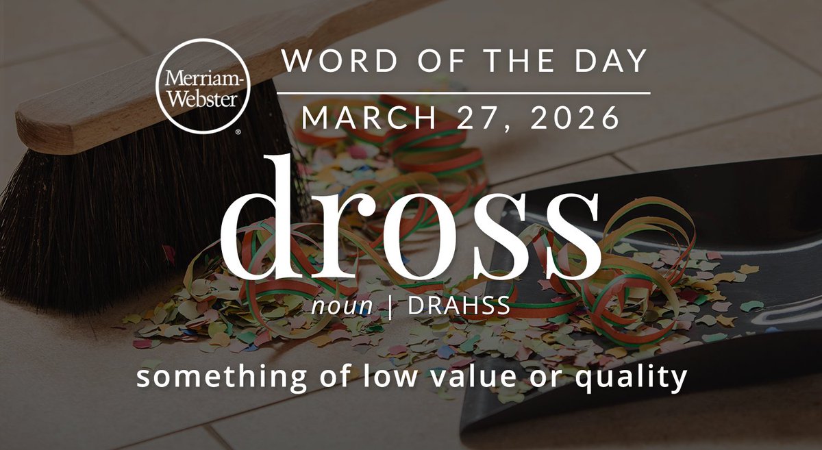 Merriam-Webster tweet media