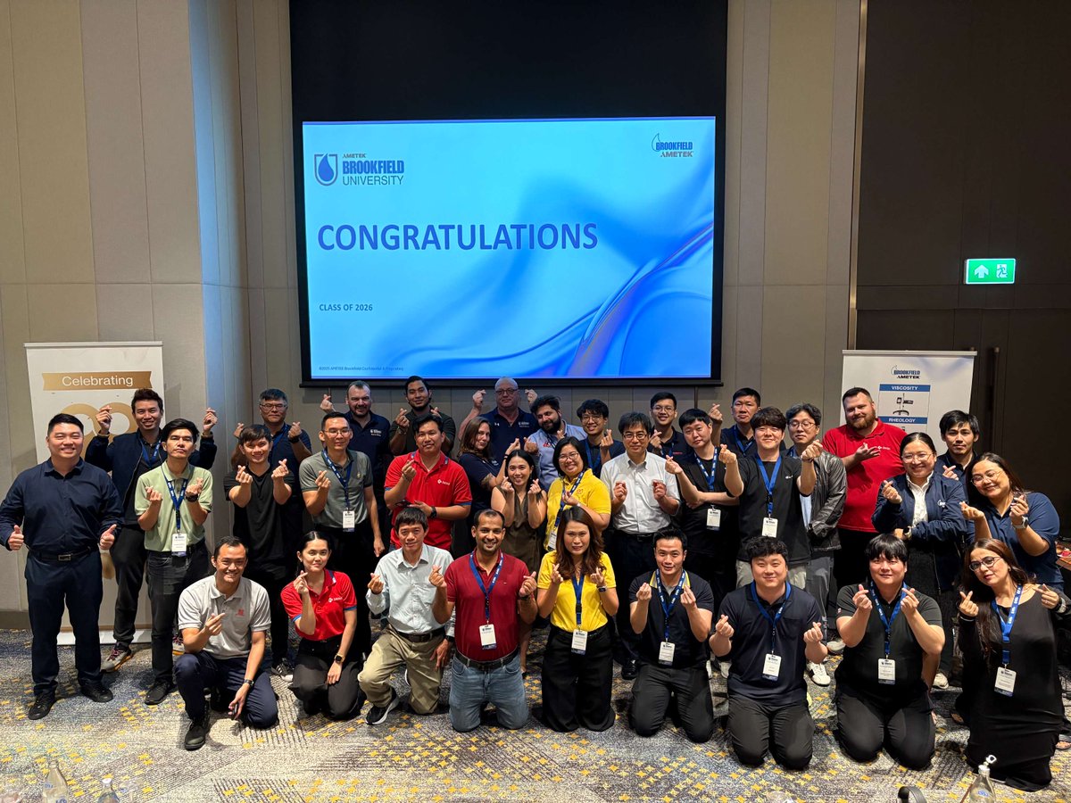 AMETEK Brookfield tweet media