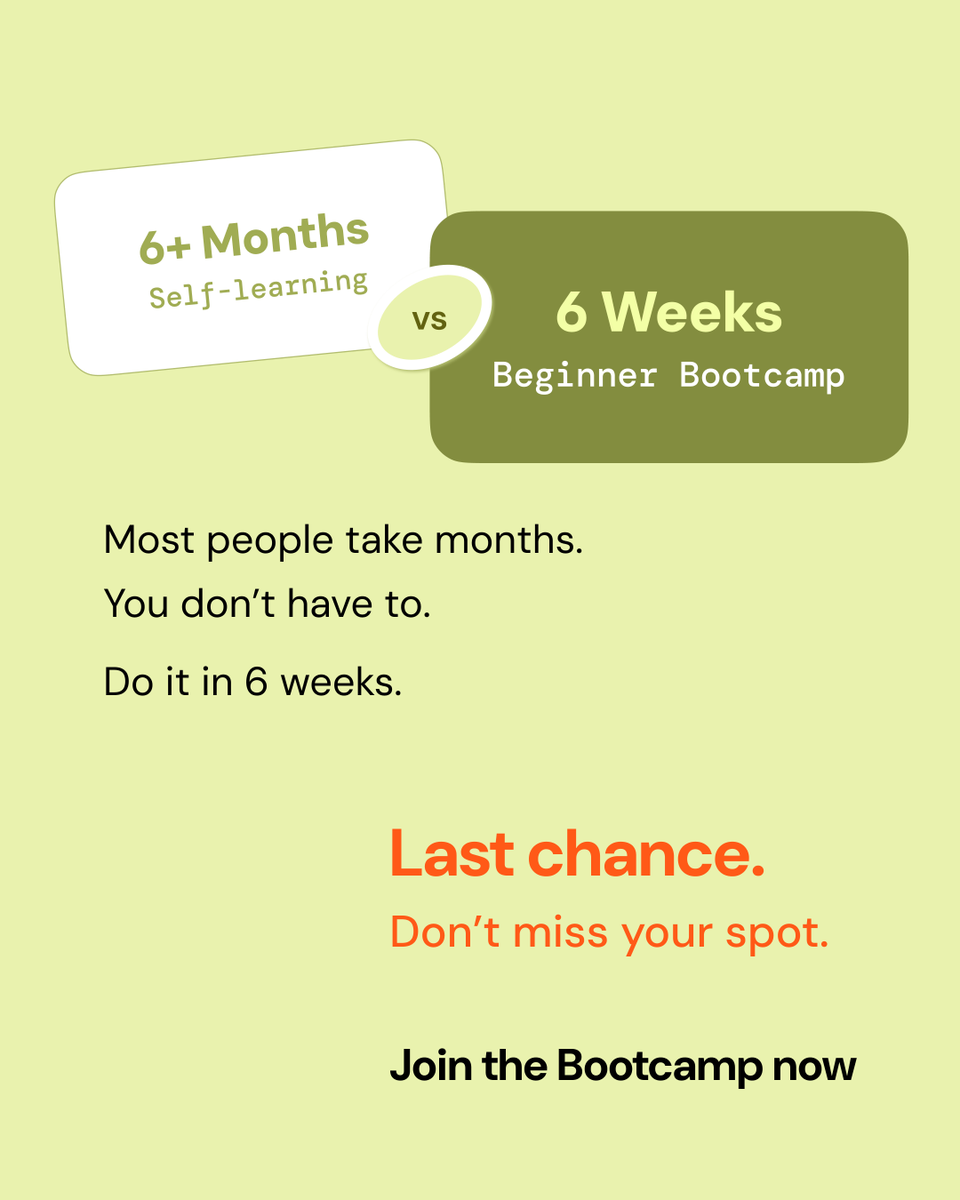 Most people take months. You don’t have to. ⏳
Last chance to join. Don’t miss your spot. 🔥
👉ttmik.me/4dett5B

The Beginner Bootcamp helps you build real beginner Korean skills in just 6 weeks:
• Bite-sized lessons
• Daily missions
• Live webinars 🎓
• A learner