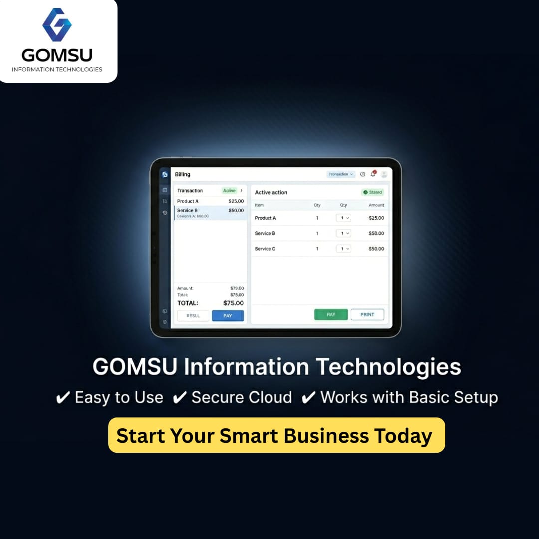 GomsuInfoTech's tweet image. Speed up your grocery store billing with our Smart POS Software 🛒
Manage inventory, track profits, and handle customer records—all in one place.

📈 Make your store smarter and more efficient.
👉 Book your free demo today!

#POSSystem #RetailStore #SmartBusiness #GOMSU