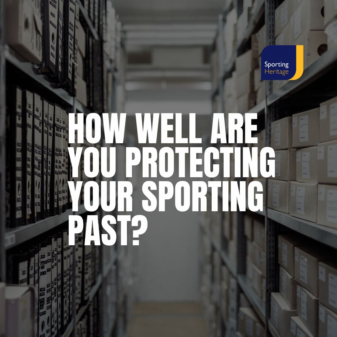 sportinghistory's tweet photo. Preserving sporting heritage takes more than good intentions.

Collections can be at risk due to poor storage, environmental pressures, unclear documentation or limited capacity. Without structured care, records and artefacts can deteriorate or become inaccessible. https://t.co/eGmux6yIeD