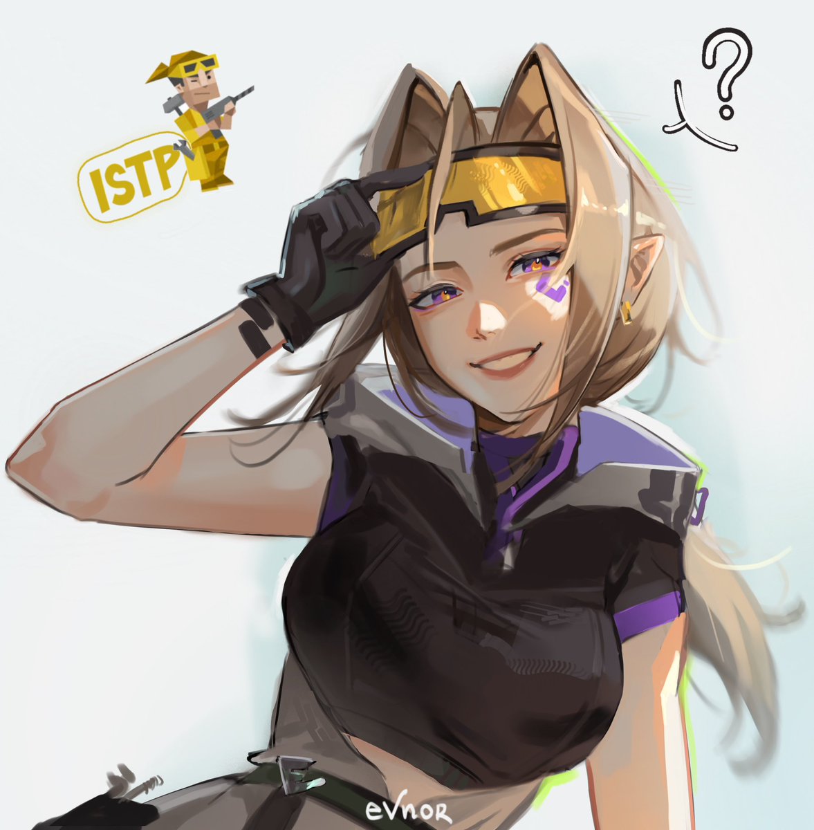 evvnor's tweet photo. Draw my oc as my MBTI 💡 #rkgk https://t.co/NkMyTDn0B6