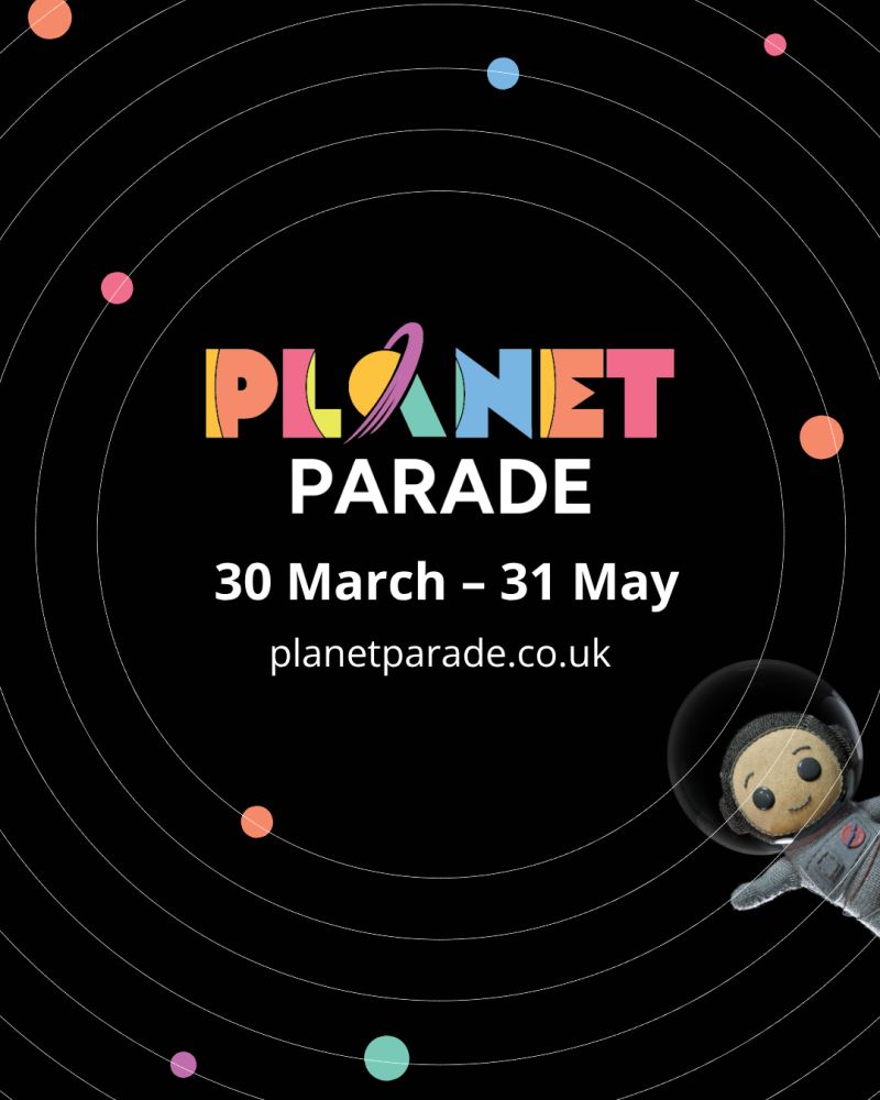 visit_leicester's tweet image. Starting on Monday, follow the Planet Parade around Leicester! This is a fantastic collaboration between the @spacecentre and @BIDLeicester featuring work by local schools 
#PlanetParade #LeicesterEvents #SpaceArt #ArtTrail #FamilyFun