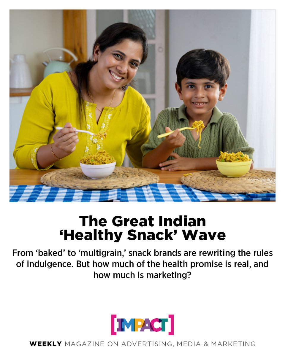 IMPACT_onnet's tweet image. “Baked,” “multigrain,” or “high-protein” - are these snacks truly healthier or just smart marketing? As wellness claims rise, consumers are beginning to look beyond the label.

Read more on - impactonnet.com/spotlight/the-…

#HealthySnacking #FoodIndustry #HealthVsHype #ConsumerAwareness