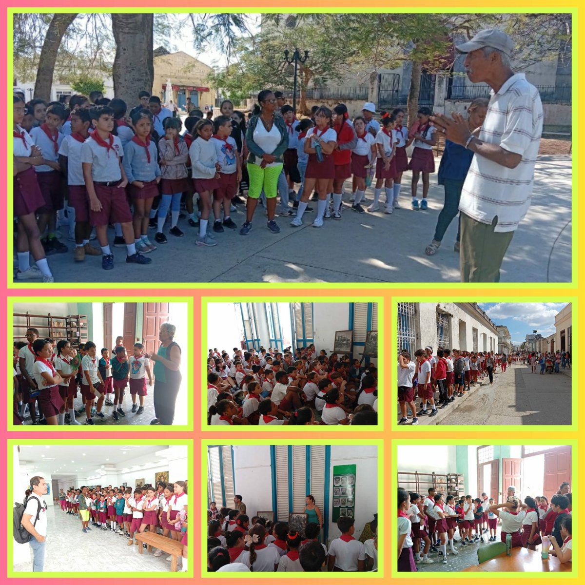 Los pioneros de #EducaciónGuanabacoa Celebramos el 65 Aniversario OPJM recorrido por el bulevar de #Guanabacoa disfrutan <a href="/YanetHzP25/">Yanet Hernández</a> #LaHabanaDeTodo <a href="/KareniaMarrero/">Karenia Marrero</a> #CubaEsAmor <a href="/CubaMined/">MINED</a>