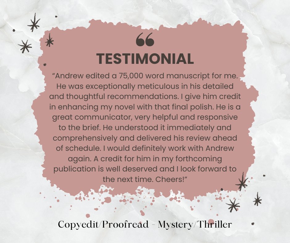 proof_uk's tweet image. ProofwriteUK will provide ##copyediting and #proofreading services to suit you.
Go to proofwriteuk.com to see what we can offer.
FREE sample edits, special offers, budget-busting prices, editing packages, full range of services.
Check it out NOW
#WritingCommunity #authors