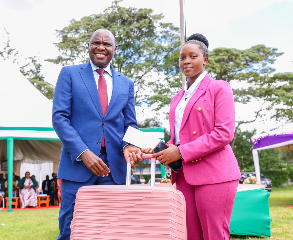 I presided over the Thanksgiving Ceremony at Aldai Girls Secondary School in Aldai, Nandi County, to celebrate the institution's academic achievements and recognise the collaborative efforts of students, teachers, parents, and education stakeholders in enhancing learning outcomes