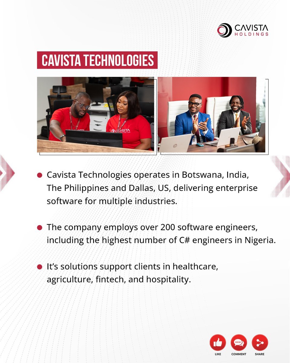 Cavista Holdings tweet media